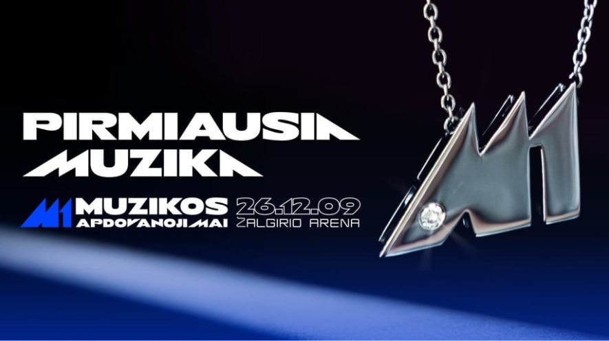 M1 muzikos apdovanojimai 2026