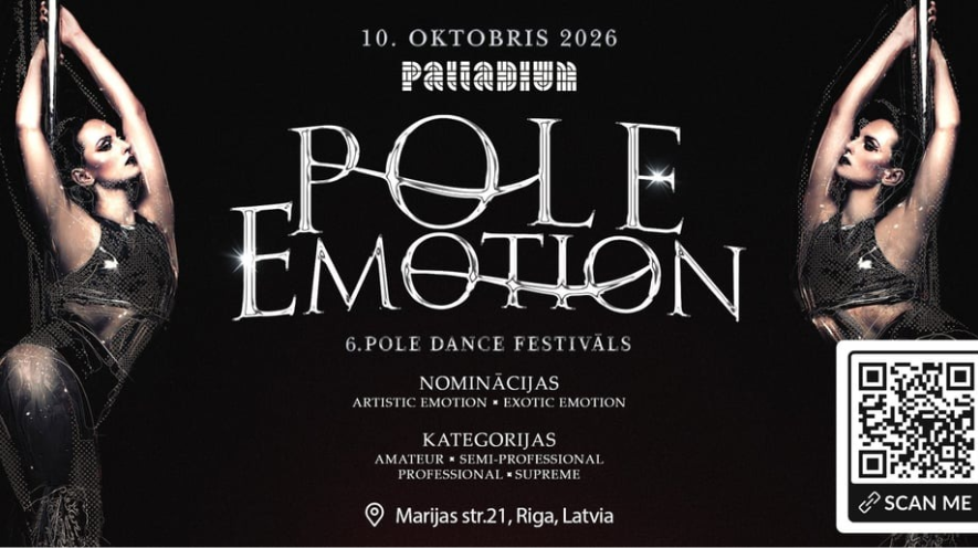 Pole Emotion-2026 / 6. Pole dance festivāls