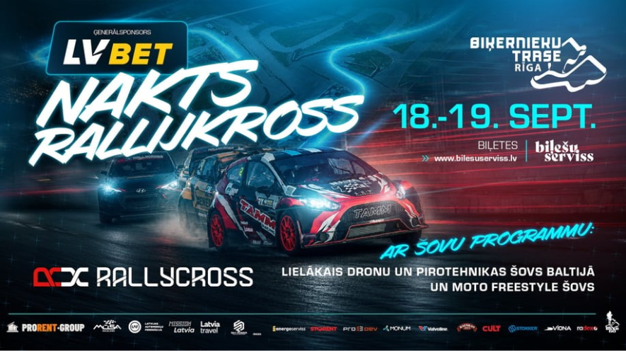 Nakts Rallijkross 2026