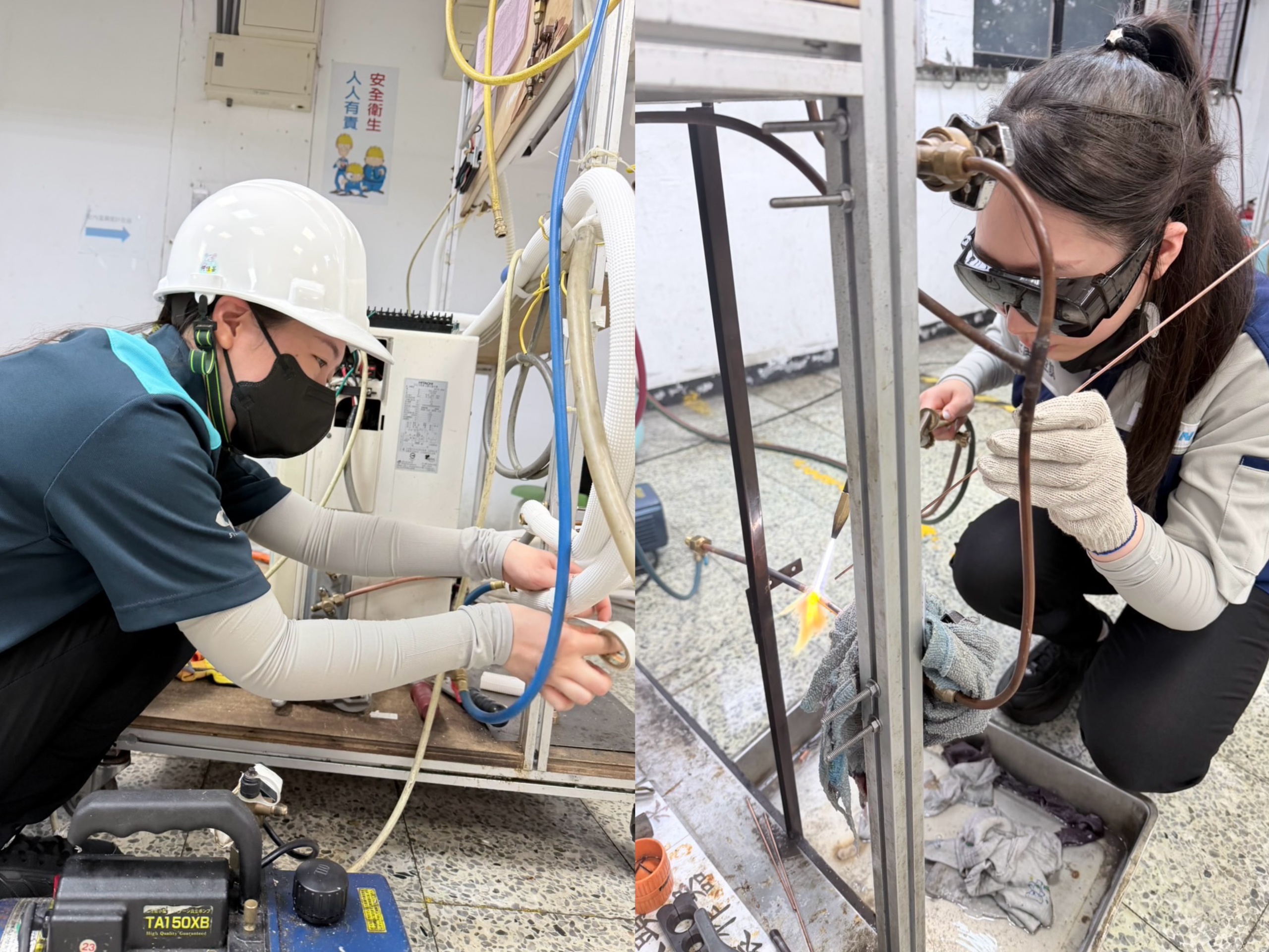 芸展空調工程師皆須考取國家冷凍空調裝修丙級證照