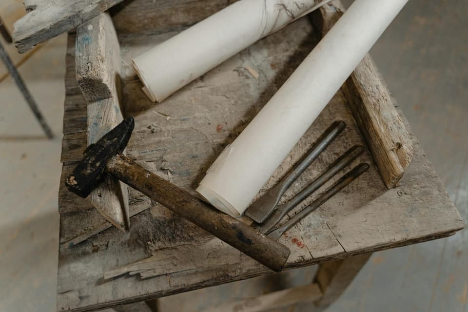 Wall-Mounted Folding Desk