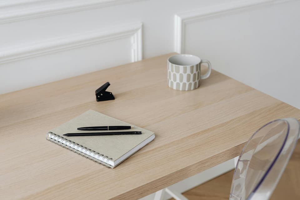 Wall-Mounted Folding Desk