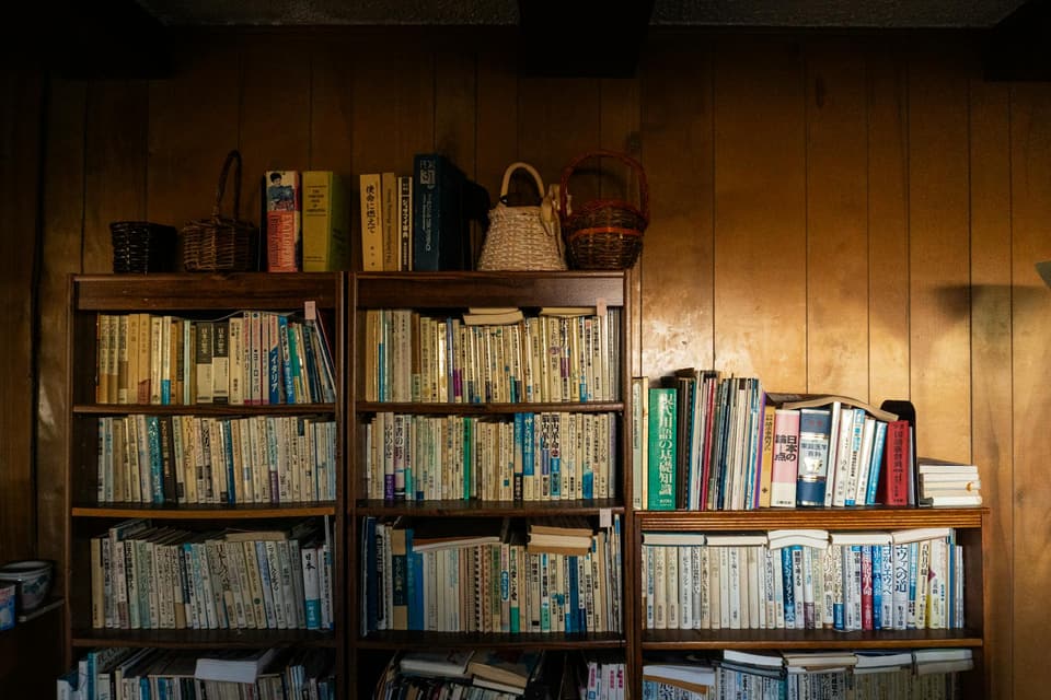 Slim Paperback Shelf