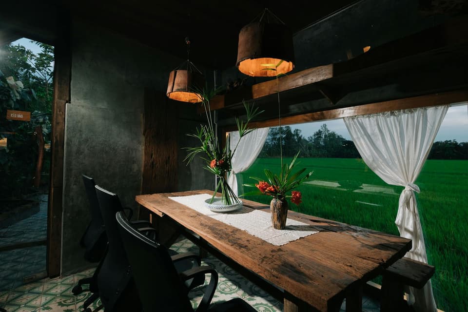 Solid Wood Dining Table