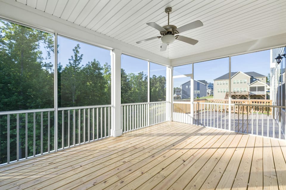 Large Wood Deck