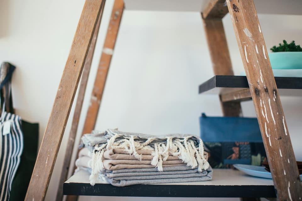 Bathroom Towel Shelf