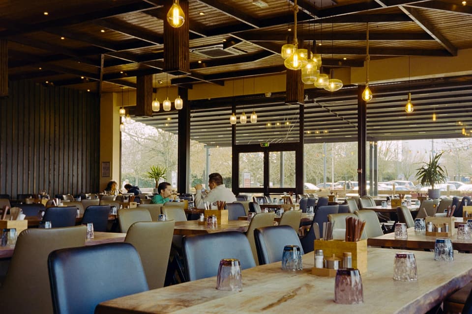 Cafe-Style Dining Table