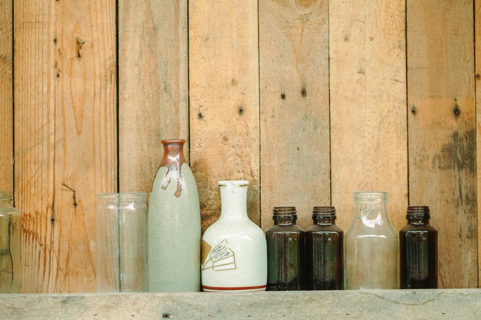 Antique-Style Wall Shelf