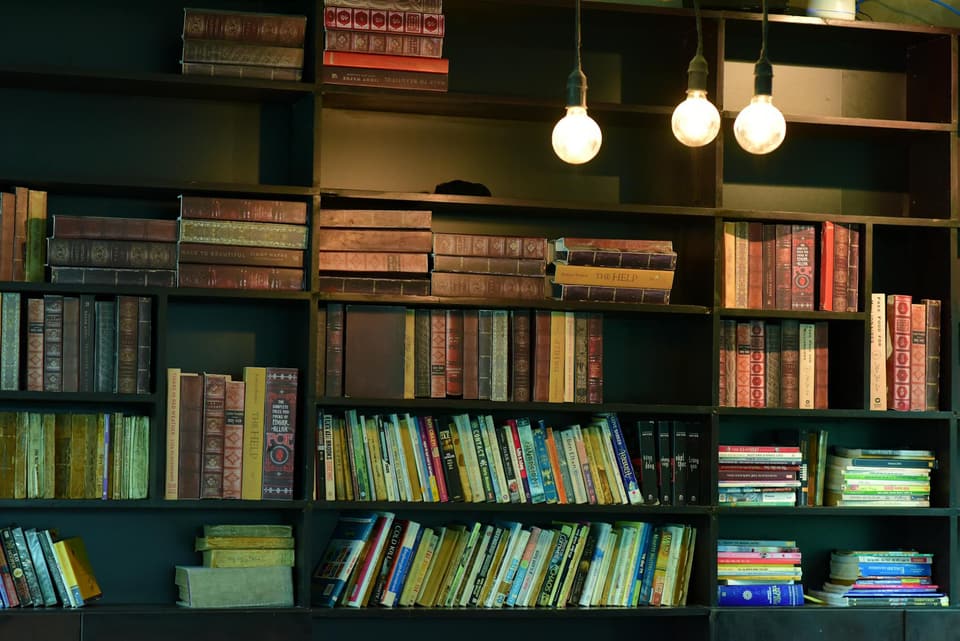 Slim Paperback Shelf