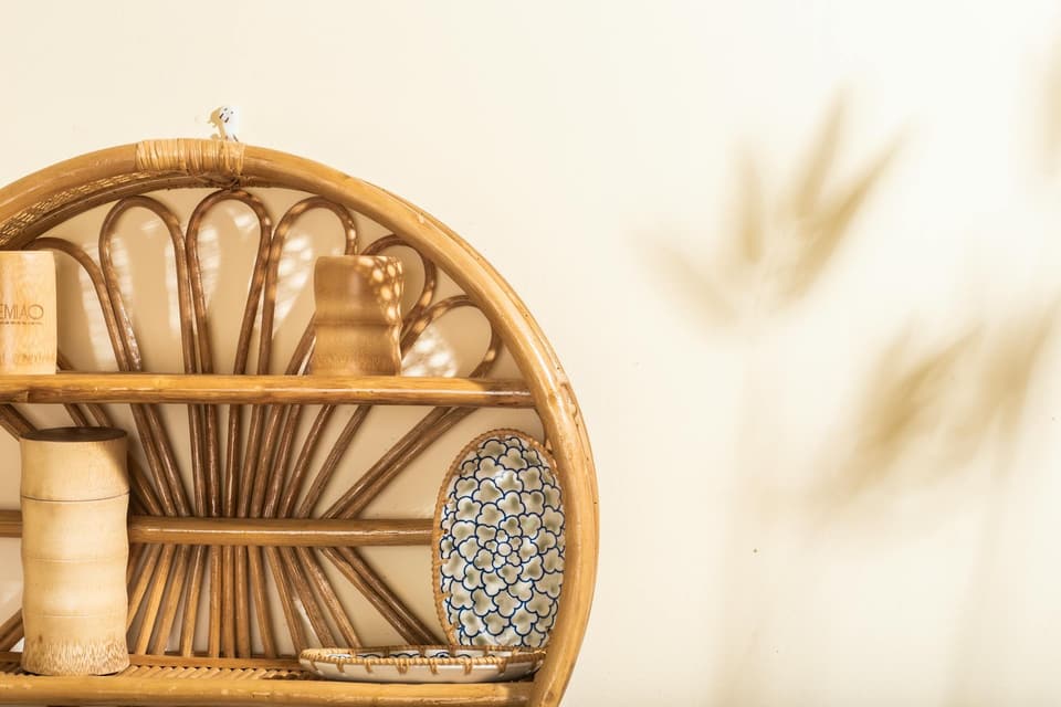 Antique-Style Wall Shelf