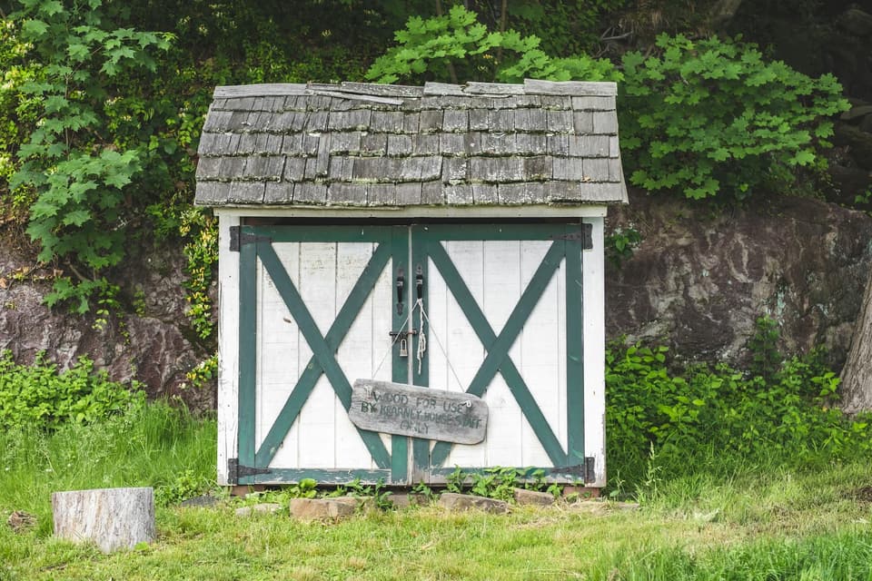 Bike Shelter with Roof