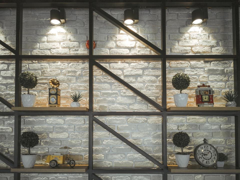 L-Shaped Corner Shelf