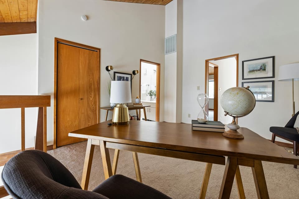 Wall-Mounted Folding Desk