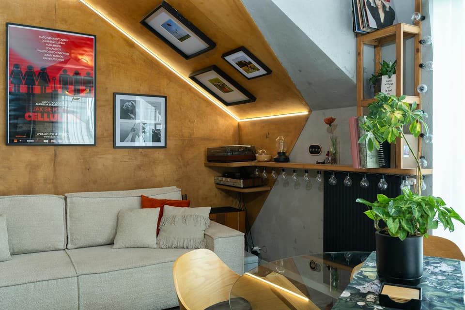 Under-Stair Storage Shelf