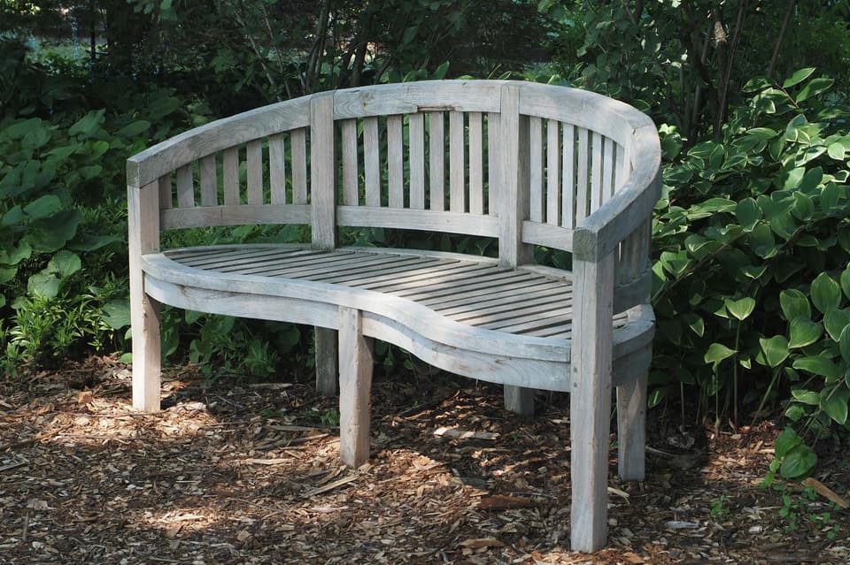 Bench with Backrest