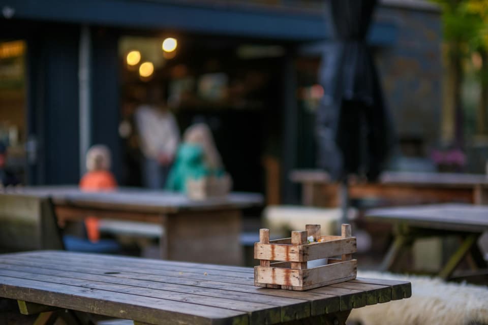 Cafe-Style Garden Table