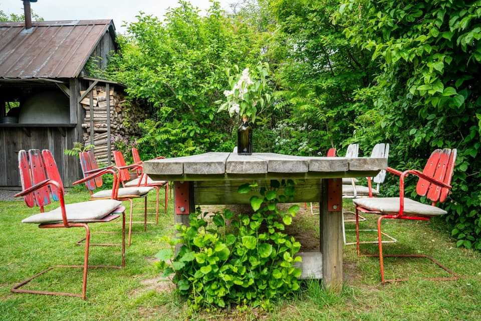Cafe-Style Garden Table