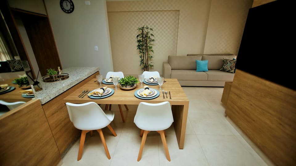 Solid Wood Dining Table
