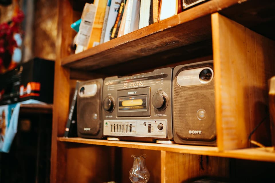 Wall-Mounted Bookshelf
