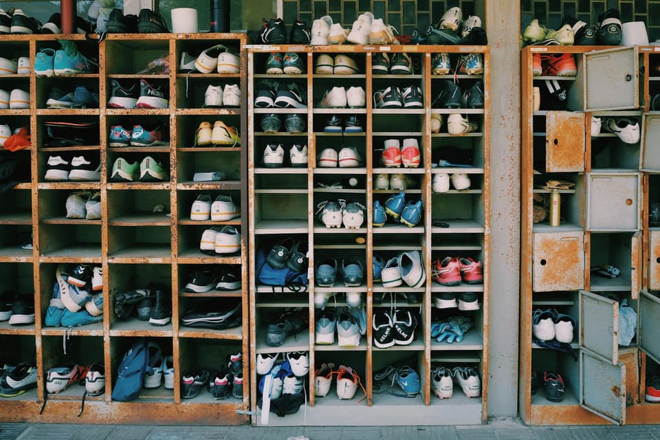 Outdoor Shoe Rack