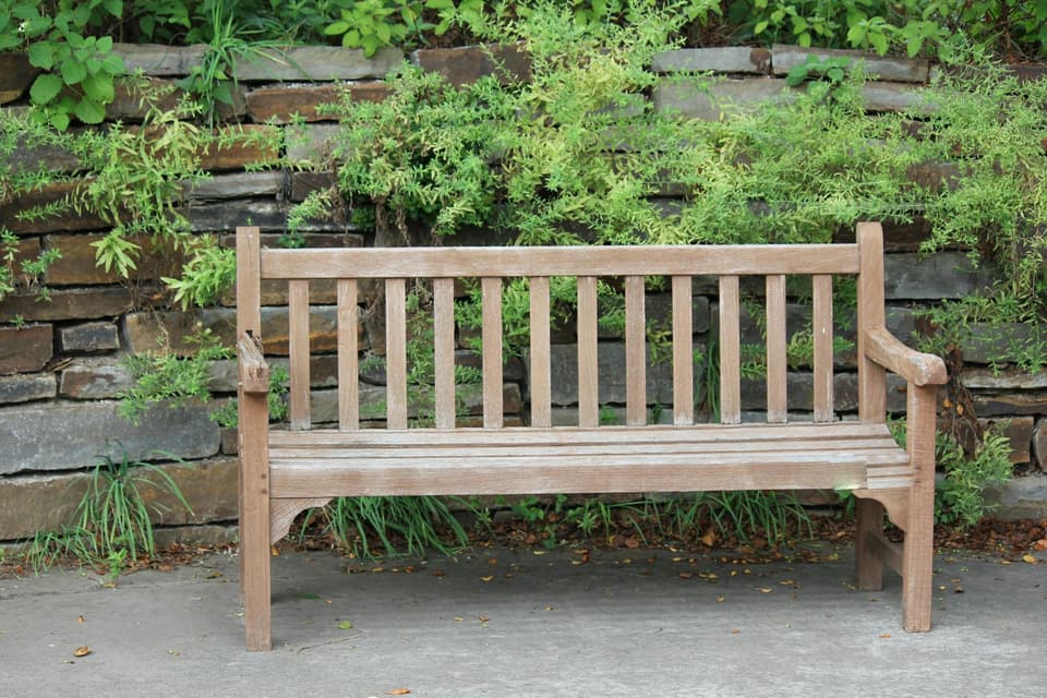 Planter Stand Bench