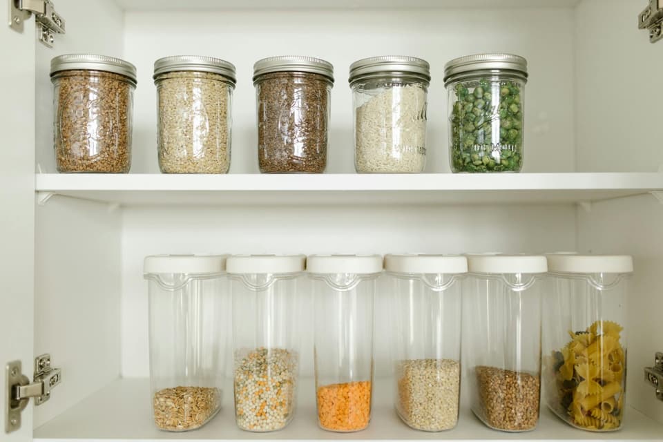 Pet Food Storage Shelf