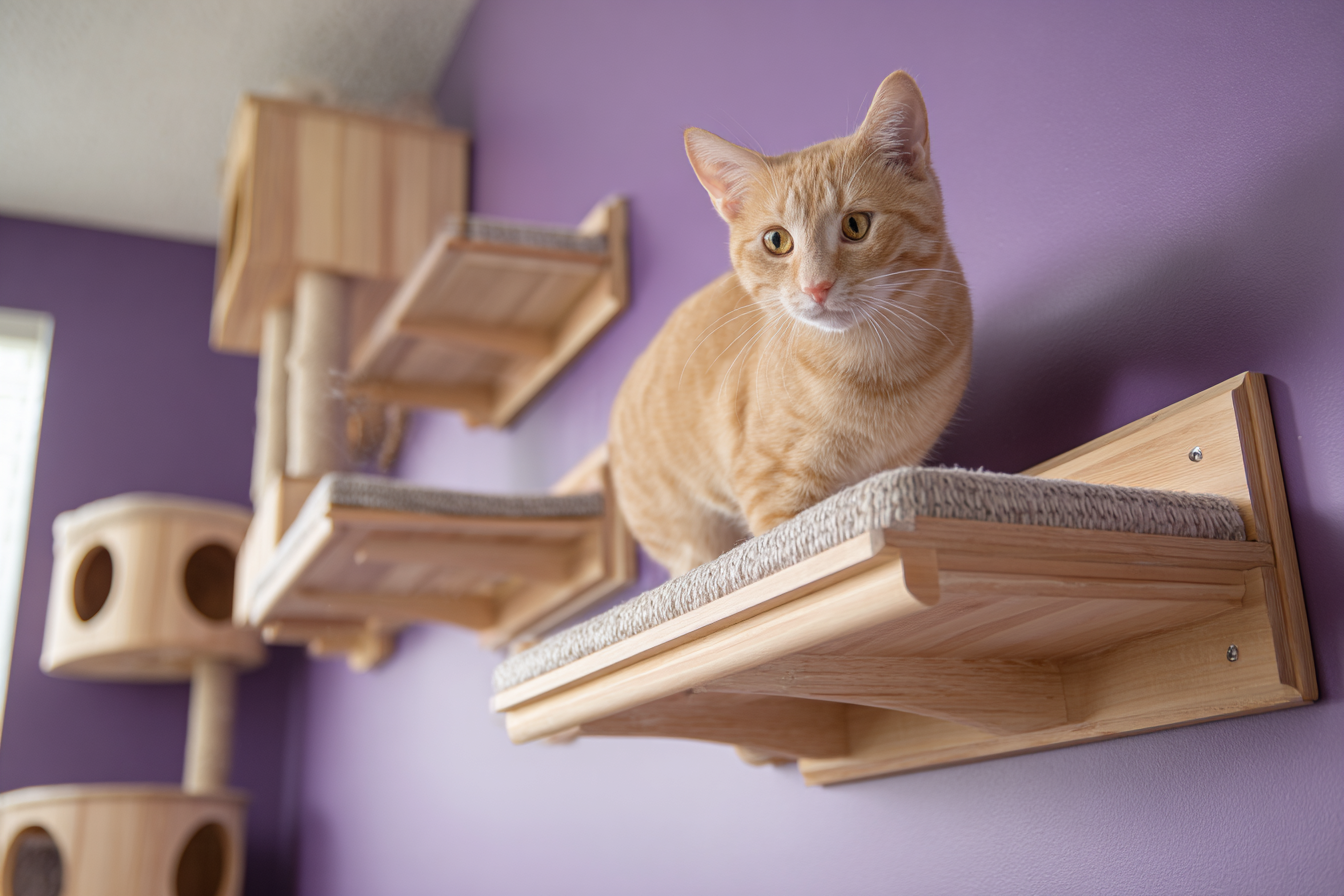 DIYキャットウォークの設計図