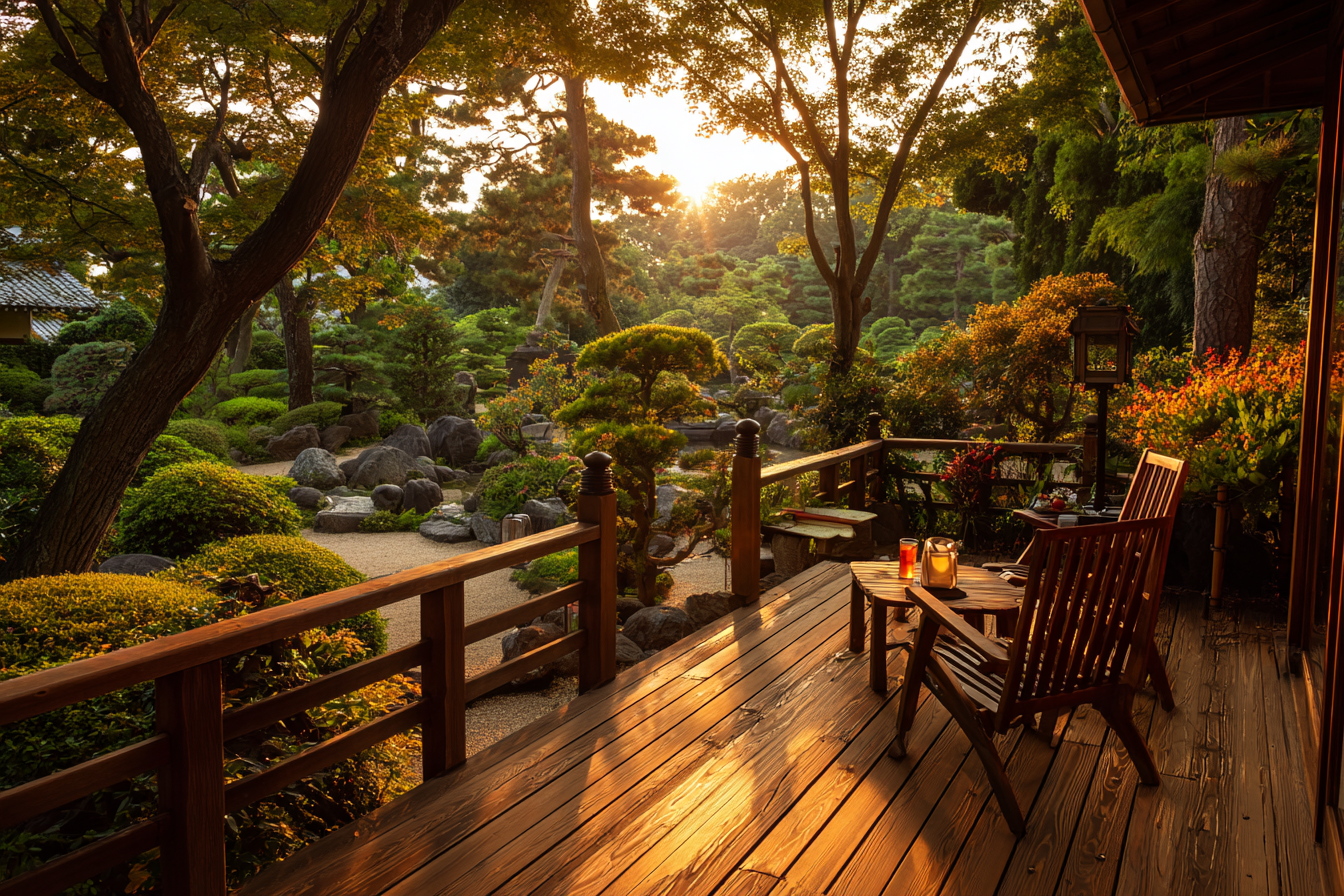 木製ウッドデッキのDIY設計図