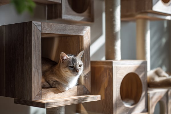 猫用ジャングルジムのDIY設計図