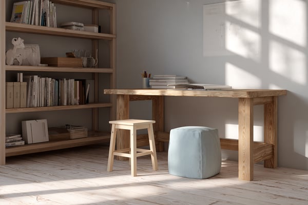 子供用学習デスクのDIY設計図