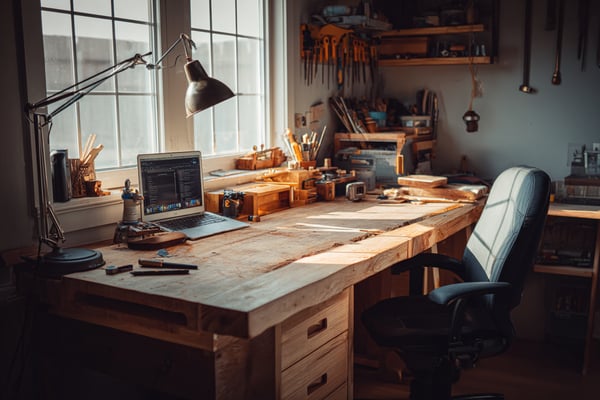 DIY作業台のDIY設計図