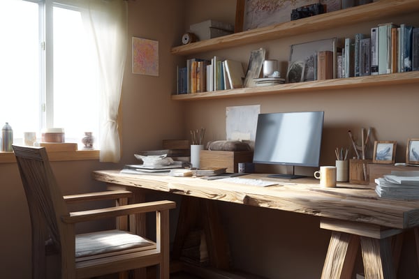 パソコンデスクのDIY設計図