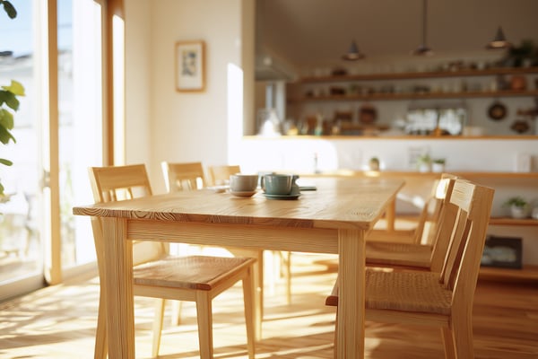 シンプルダイニングテーブルのDIY設計図