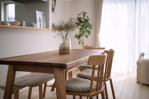 4人掛けダイニングテーブルのDIY設計図