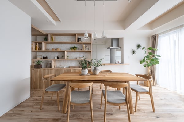 無垢材ダイニングテーブルのDIY設計図