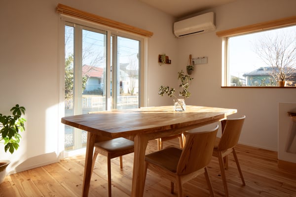 丸型ダイニングテーブルのDIY設計図