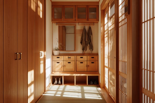 キーボックス付きラックのDIY設計図