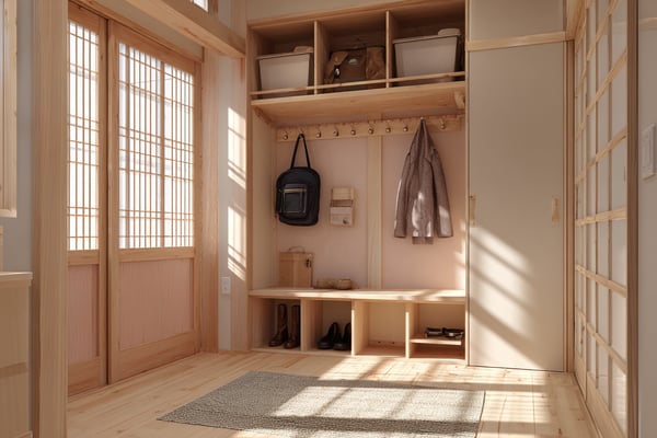 ランドセル棚のDIY設計図