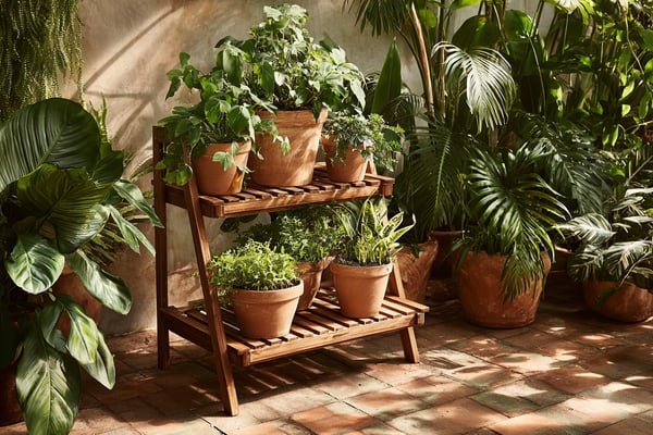 木製プランター台のDIY設計図