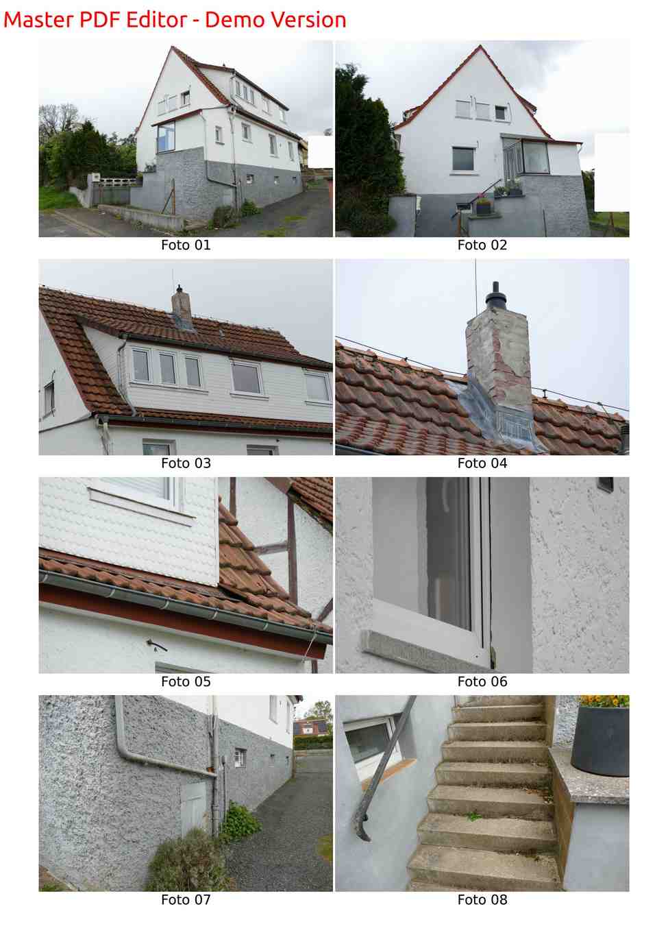 Einfamilienhaus, unbebautes Grundstück