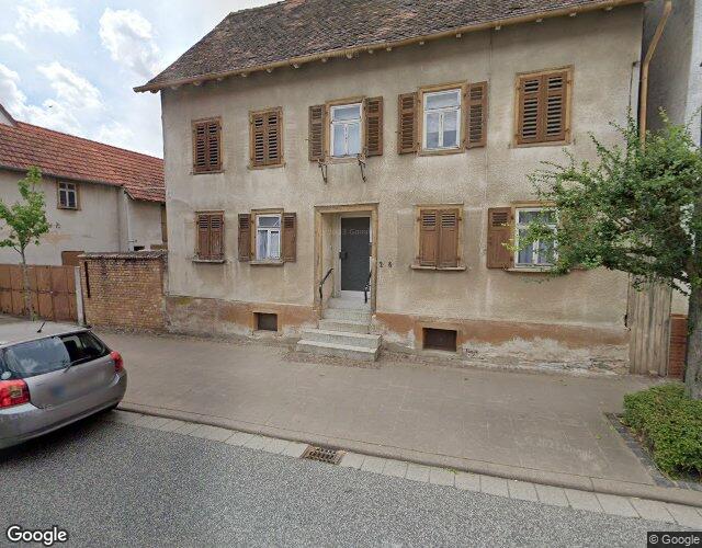 bebautes Grundstück mit einer historischen Hofreite