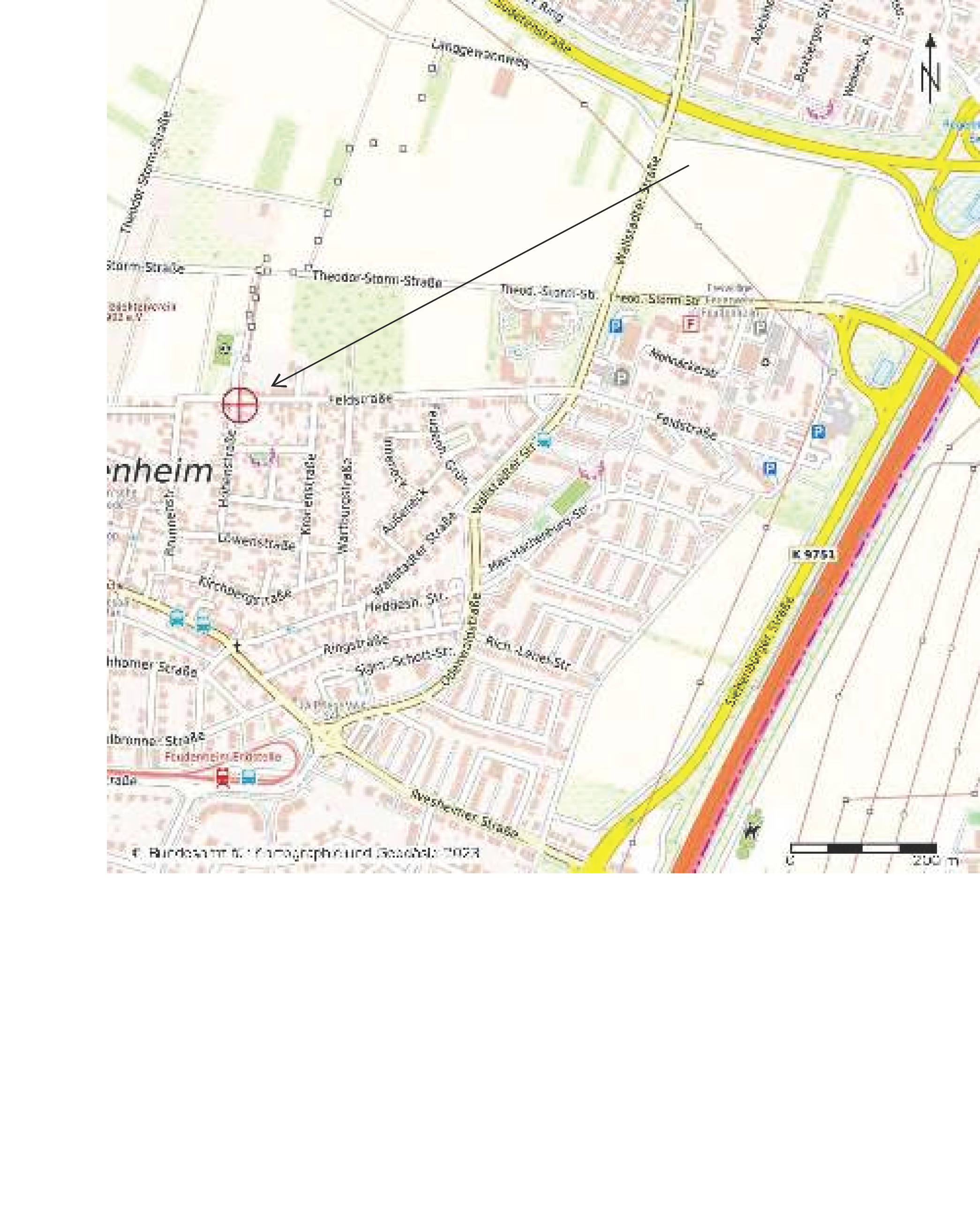 baden-wuerttemberg 0002K0047-2022 Feldstraße 7/ Höhenstraße 24, 00000 Mannheim, Feudenheim