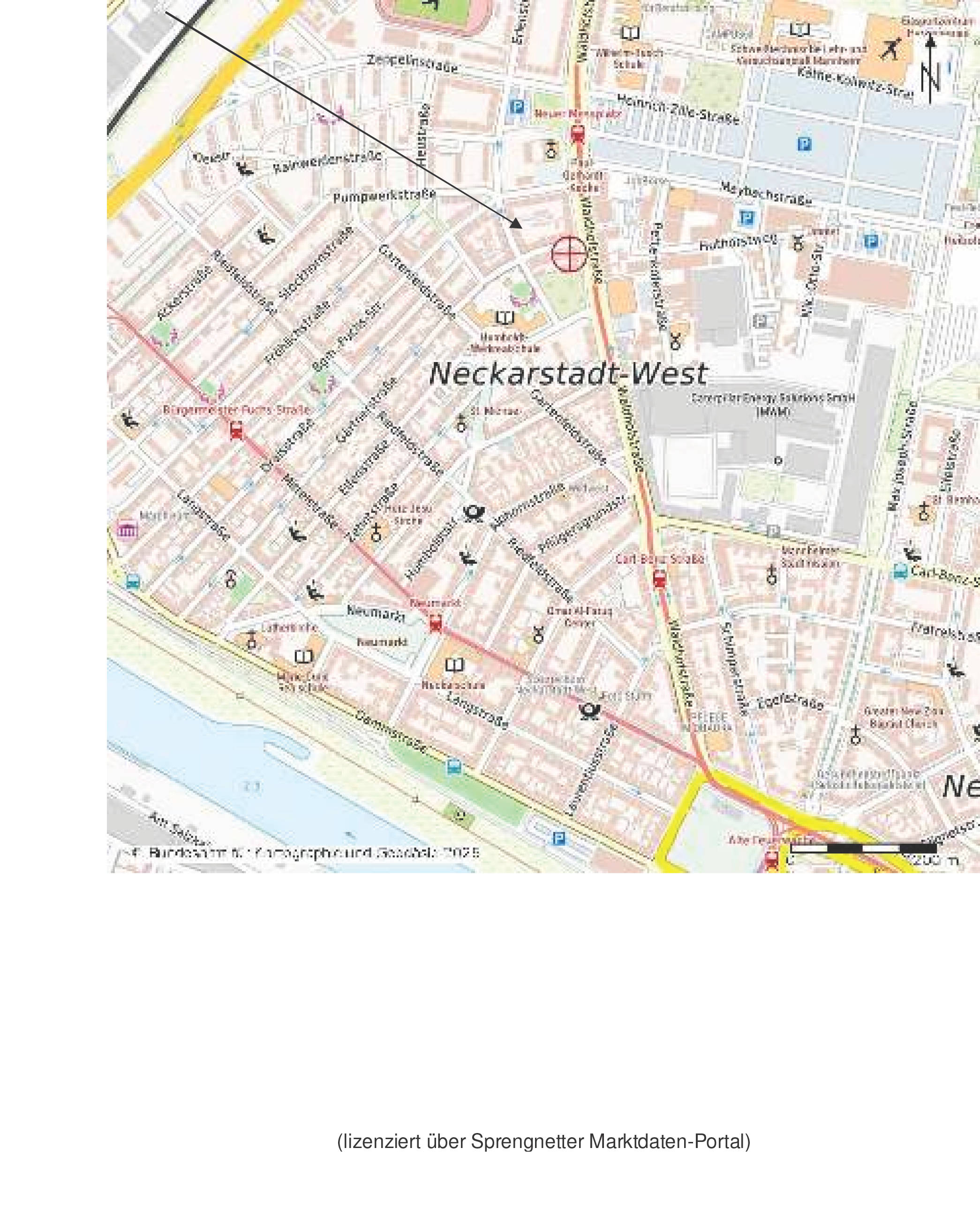 Eigentumswohnung (3 bis 4 Zimmer) in Gärtnerstraße 84, Waldhofstraße 77, 00000 Mannheim - Bild 3