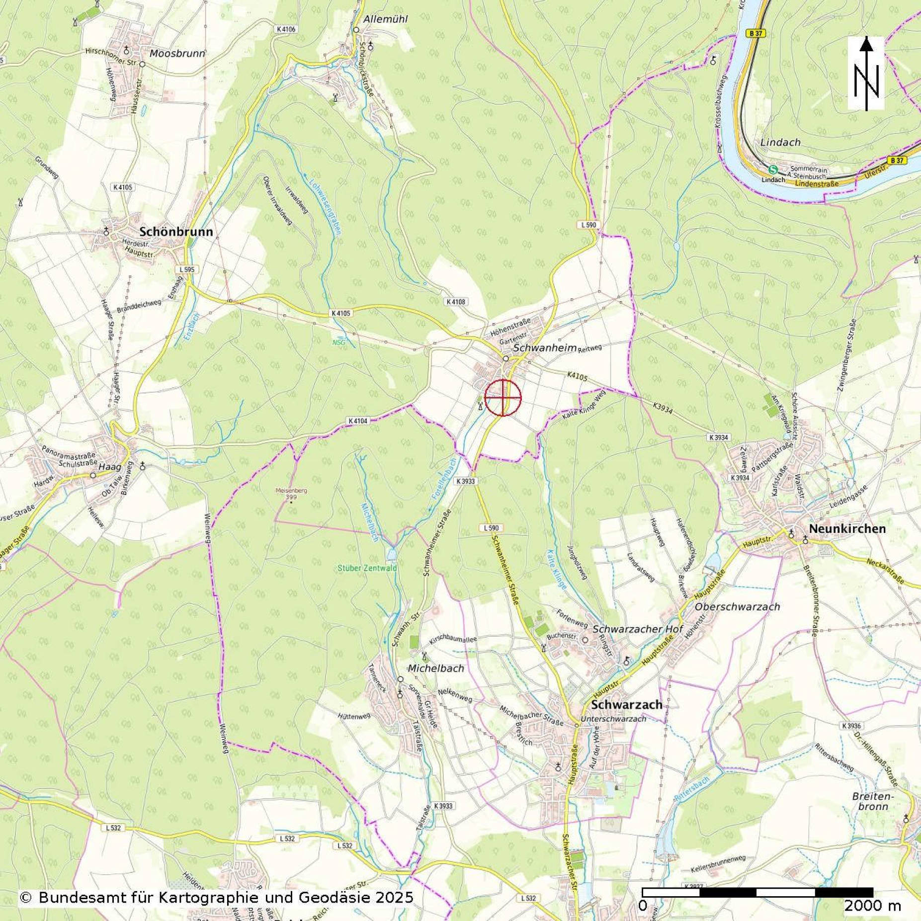 baden-wuerttemberg 1 K 21/25 , 69436 Schönbrunn 4