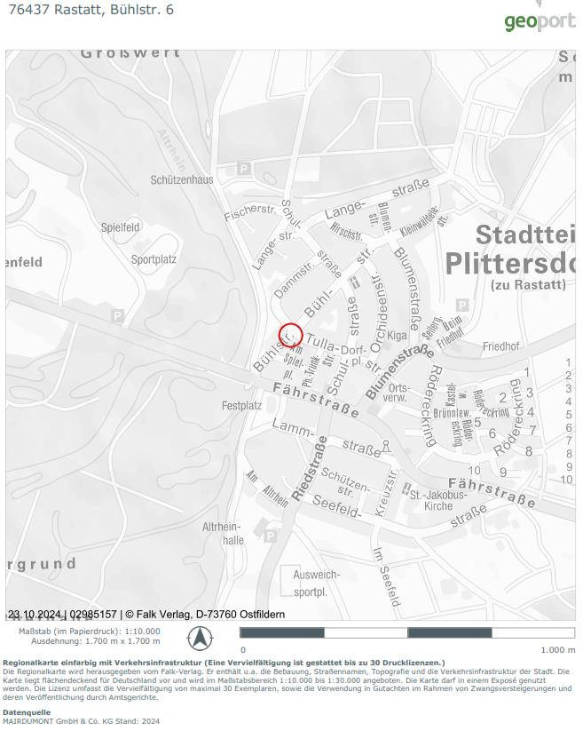 Vierzimmerwohnung in Bühlstraße 6, 76437 Rastatt-Plittersdorf - Bild 5