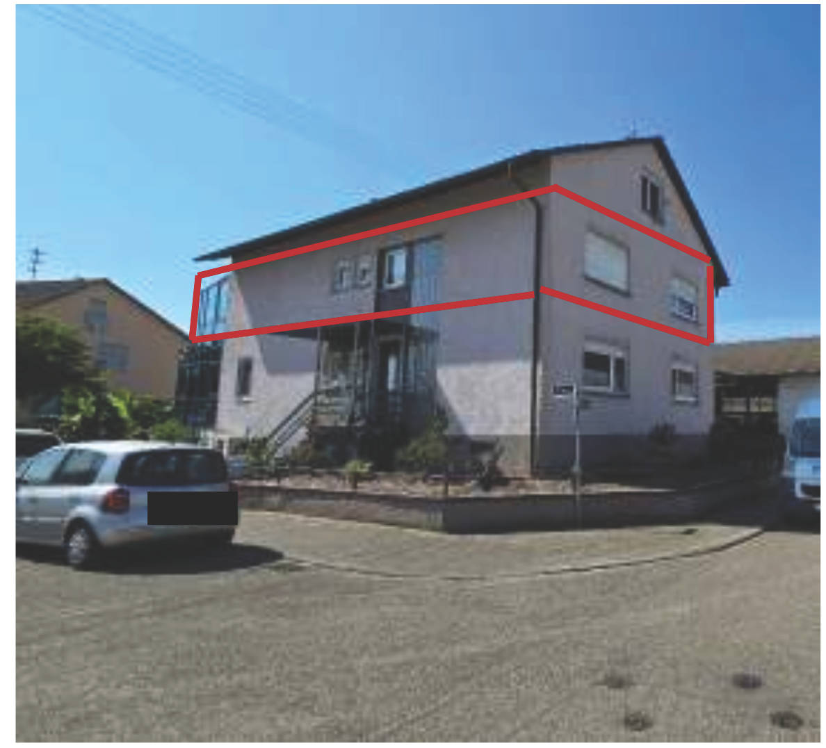 Vierzimmerwohnung in Bühlstraße 6, 76437 Rastatt-Plittersdorf