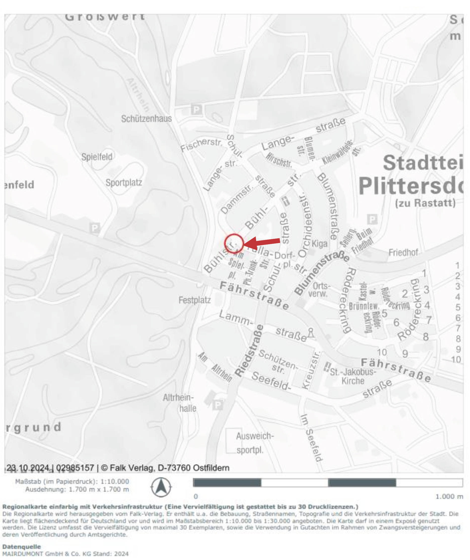 Vierzimmerwohnung in Bühlstraße 6, 76437 Rastatt-Plittersdorf - Bild 3