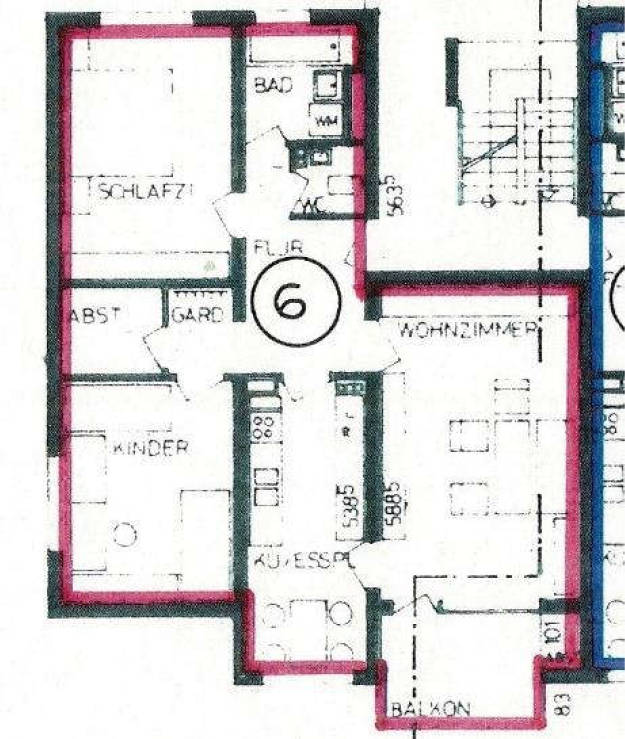 3- bis 4,5-Zimmer-Wohnung in Reisachstraße 2, 70771 Leinfelden-Echterdingen - Bild 5