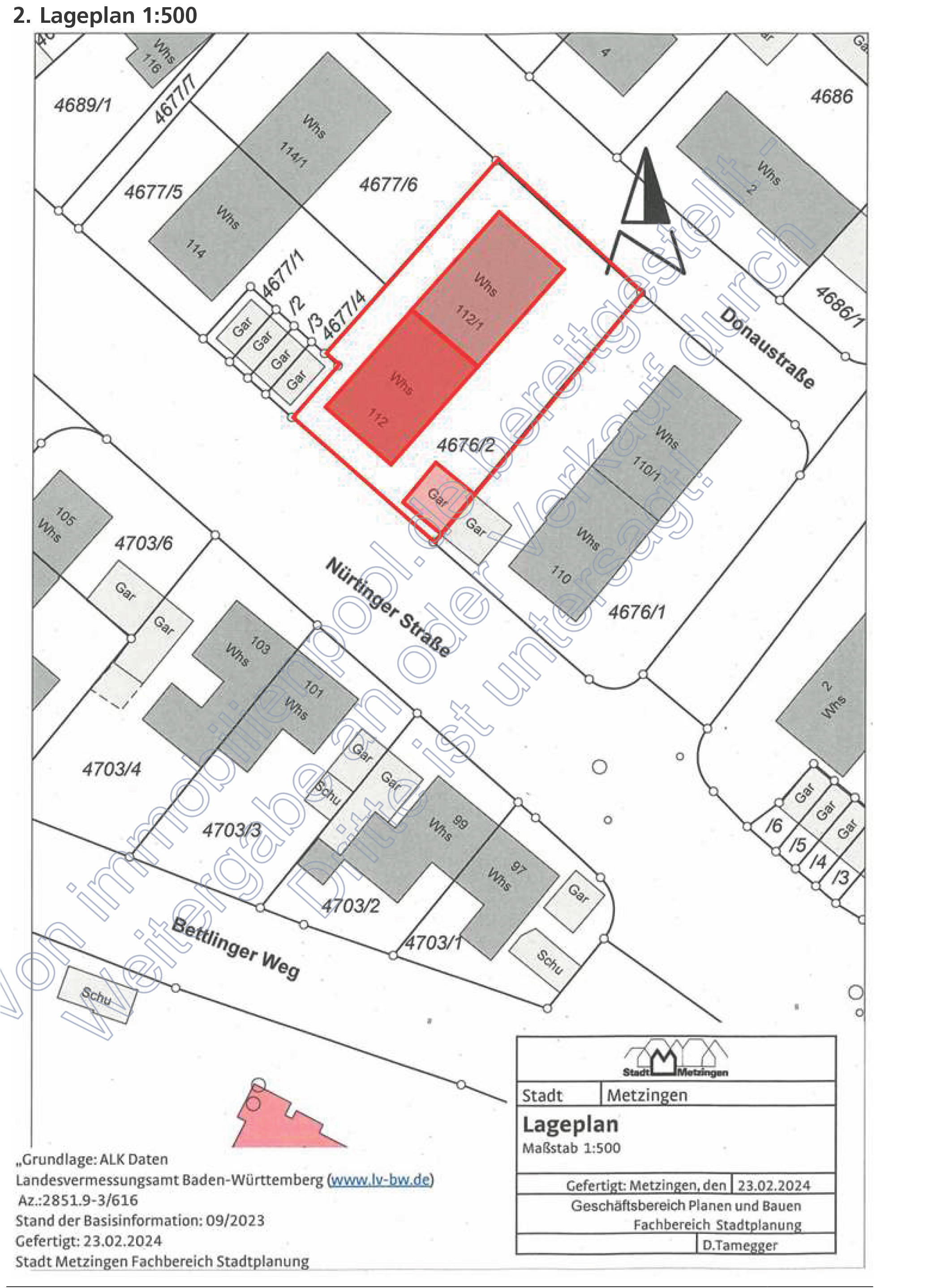 baden-wuerttemberg 1 K 30/23 Nürtinger Str. 112, 72555 Metzingen 8