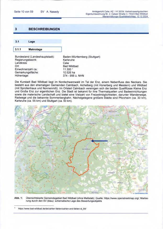 baden-wuerttemberg 1 K 30/24 Calwer Straße 3, 75323 Bad Wildbad - Calmbach 6